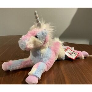 Douglas Anita Rainbow Unicorn Plush Stuffed Animal, 19.5" New With Tag